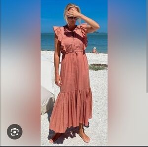 Ermeson Fry Orange Sundress